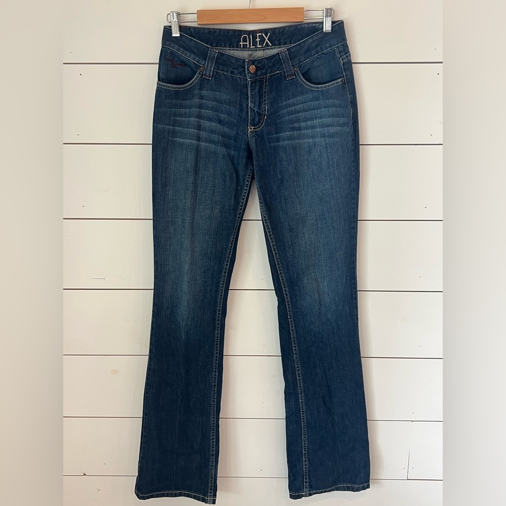 Kimes Ranch Women's Dark Blue Bootcut Jeans